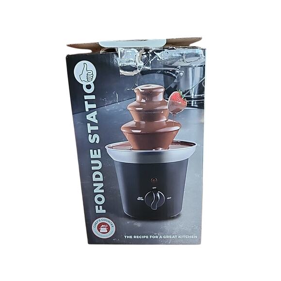 Chef's Counter Fondue Station/Fountain 3 Teir Detachable Tower (Turns on) - Picture 5 of 7